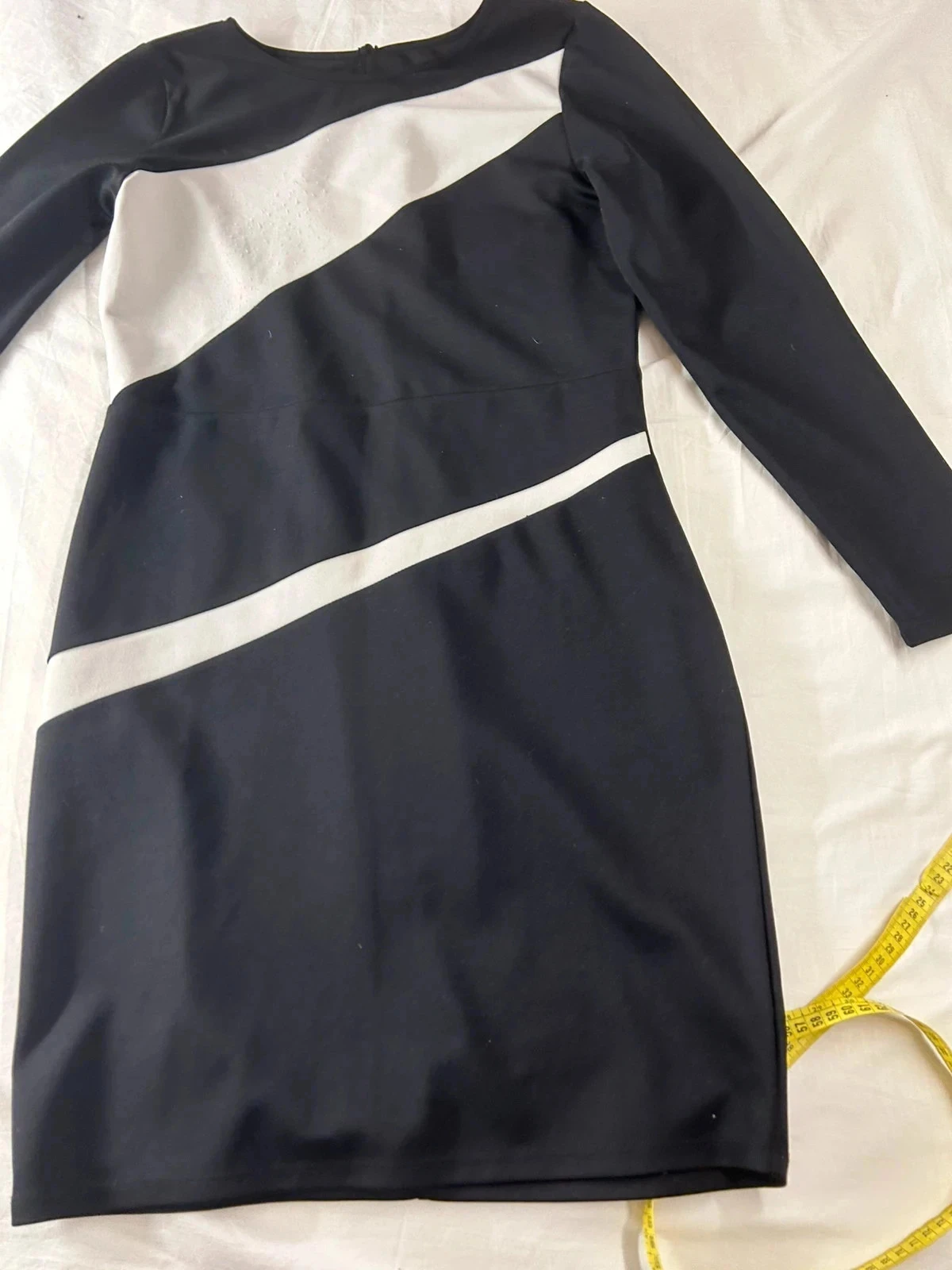 Vestido vintage negro y blanco – photo 4